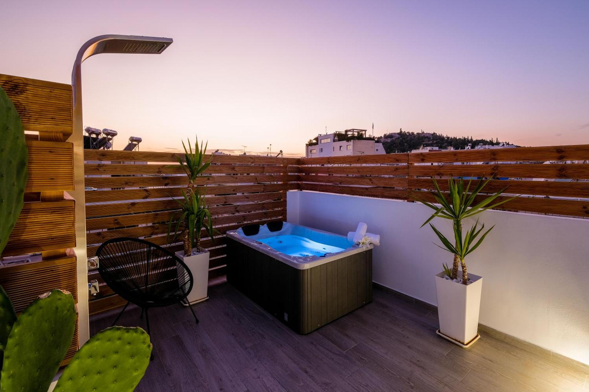 Apartament Acropolis View With Jacuzzi Ateny Zewnętrze zdjęcie